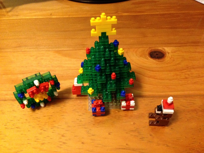 ナノブロックでクリスマスツリーを作る ブロック ブログ
