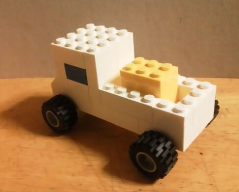 レゴで作る車シリーズ 軽トラックを作ってみました ブロック ブログ